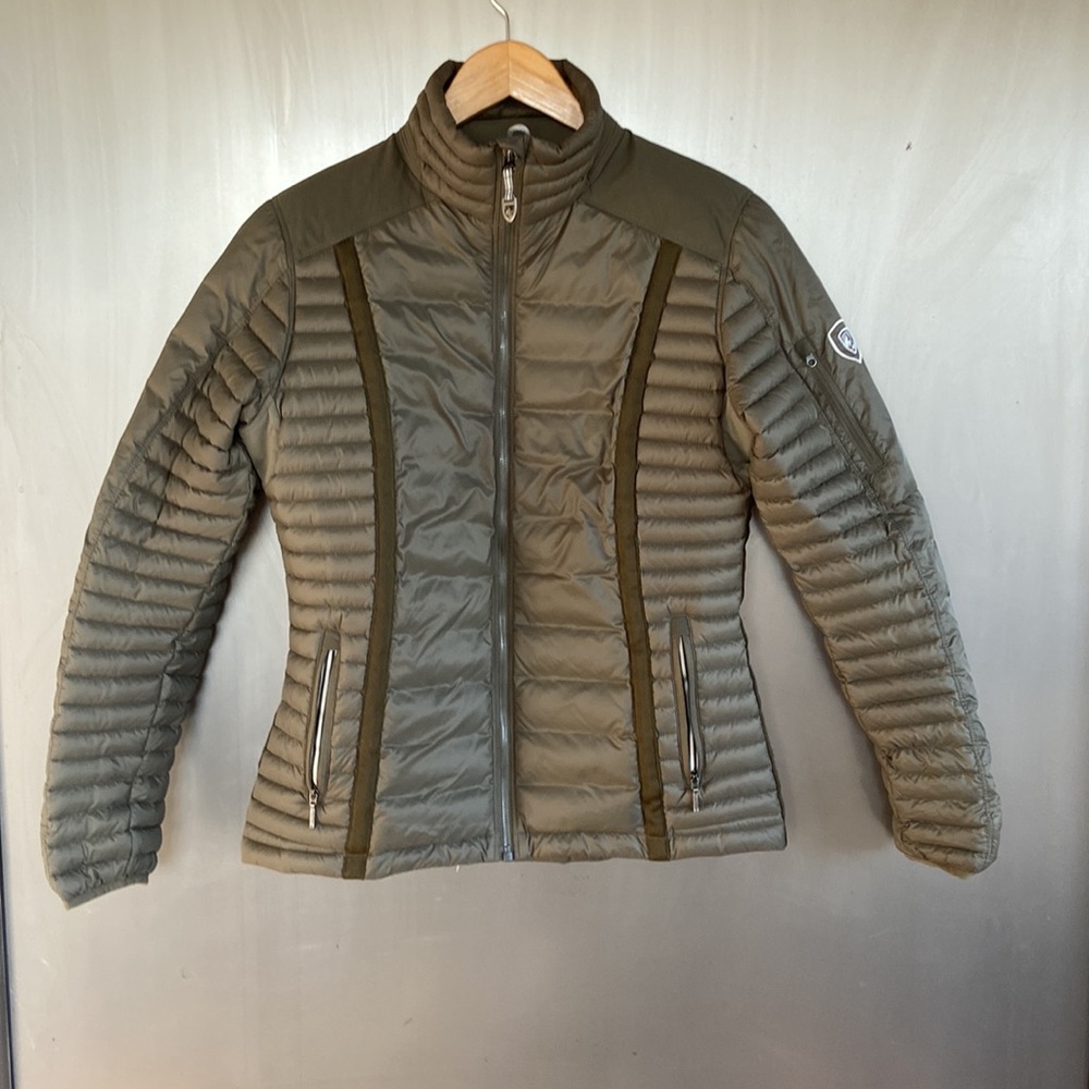 KUHL Lightweight Green Puffer Jacket - Picture 9 of 13